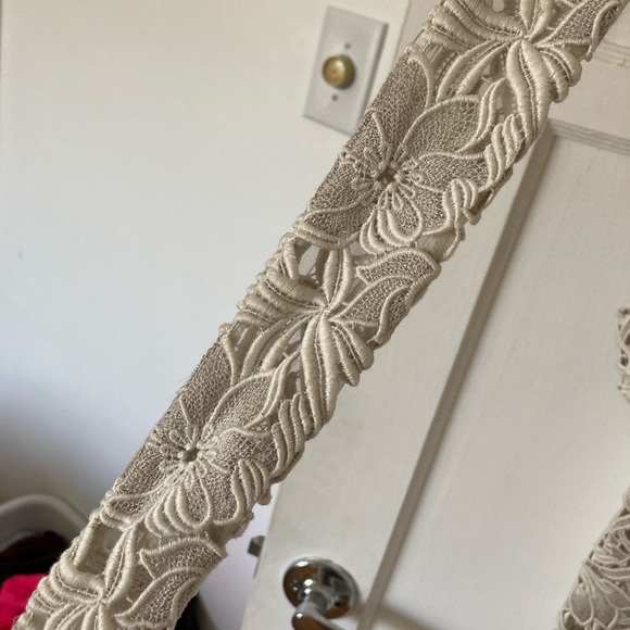 Burberry Prorsum Floral Macrame trench coat 38 - Picture 8 of 8